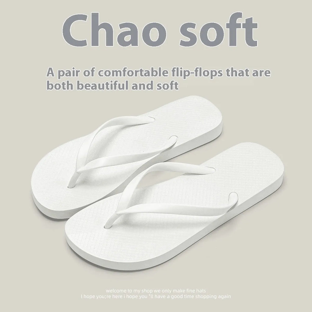 Foldable casual beach slippers in orange with hollow-out plastic upper and non-slip PVC sole.