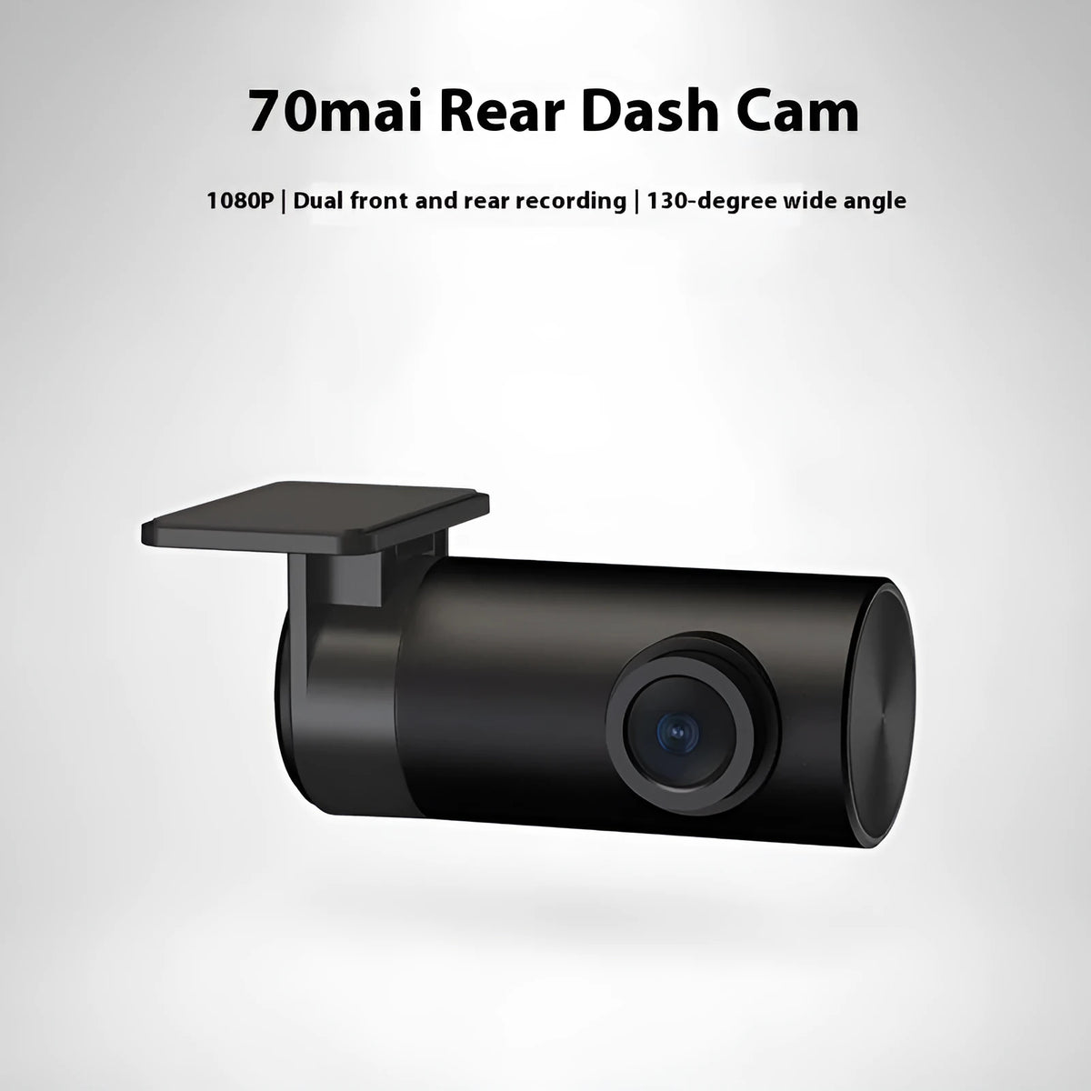 Midrive RC09 70 metre rear recording camera with compact plastic housing and adhesive mounting system