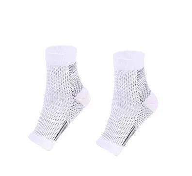 Compression foot sleeve for men women anti fatigue ankle support breathable nylon moisture wicking