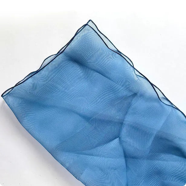 Silk fabric flower bouquet packaging bag with arabesquitic pattern, 60×60cm size in multiple colours