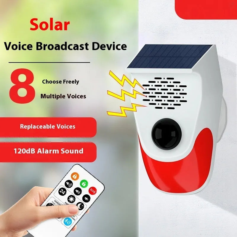 Solar infrared animal drive warning indicator with three model options CT90R CT90Y CT90L and remote control