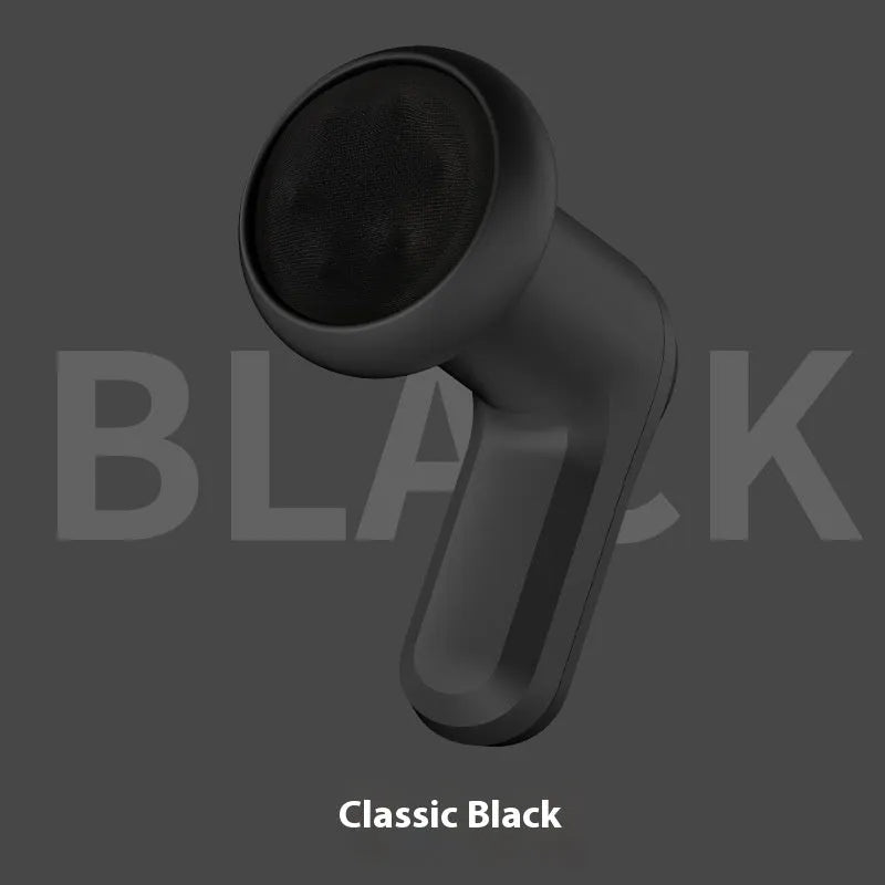 Pink, white, and black USB electric handheld massager for back, waist, legs, and cervical spine