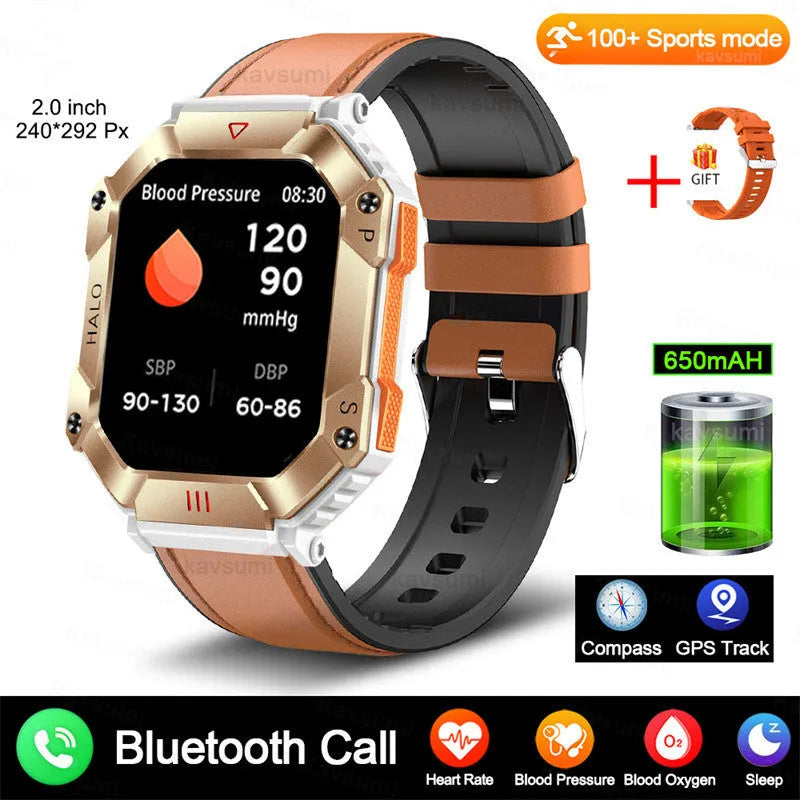 Android smart watch for women with GPS, Bluetooth calling, on wrist with resin dial and titanium case.