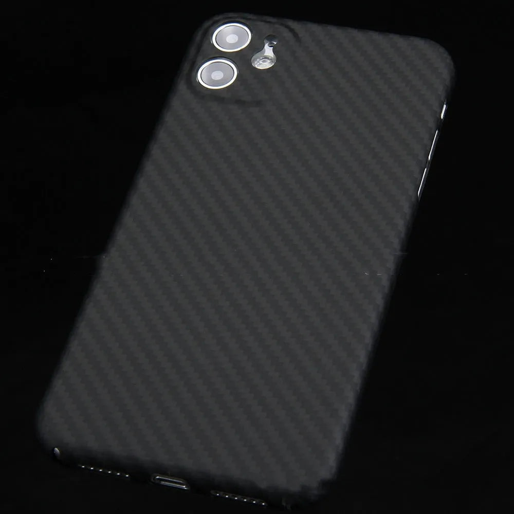 Black carbon fibre pattern TPU back cover phone case for iPhone XR XS Max 11 12 7 8 X