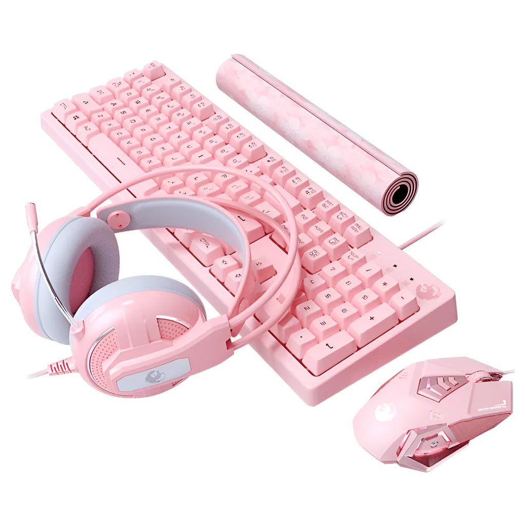 104-key USB wired membrane keyboard and mouse combo with 1.8m cable and waterproof keyboard