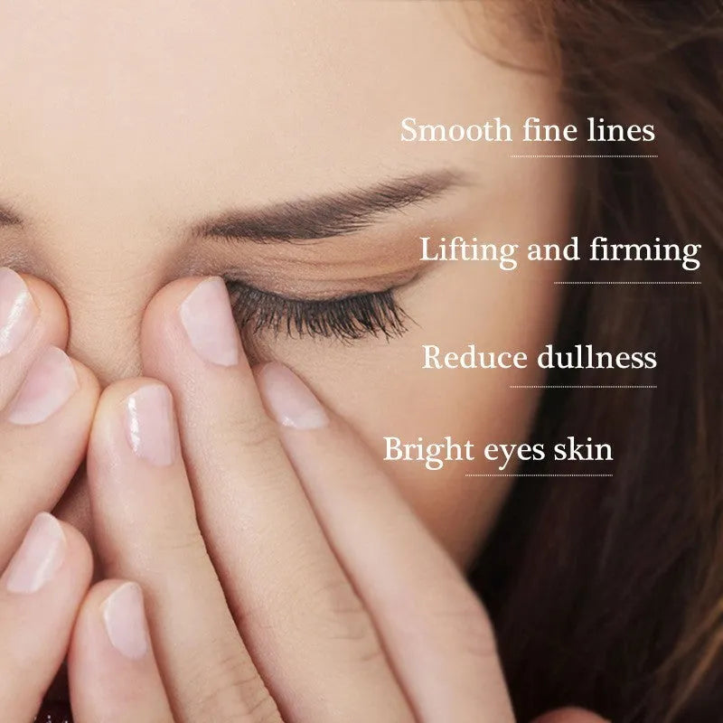 20g jar of anti dark circle peptide eye cream for lightening bags and puffiness