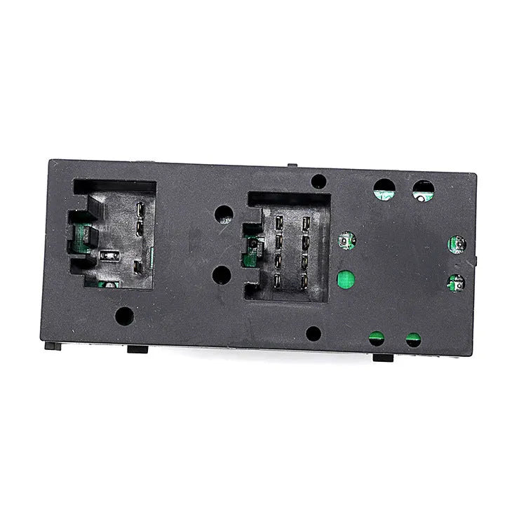 Black electric car window switch for Ford models made of ABS