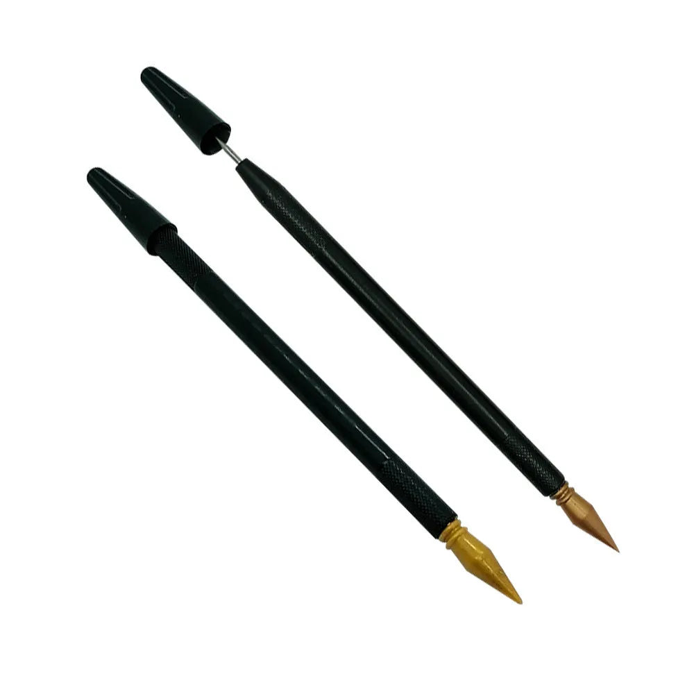 Scratch art pen with brush tip for children's drawing on scratch paper
