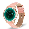 Women's waterproof smart watch with stainless steel Bluetooth bracelet and 1.3-inch touch screen