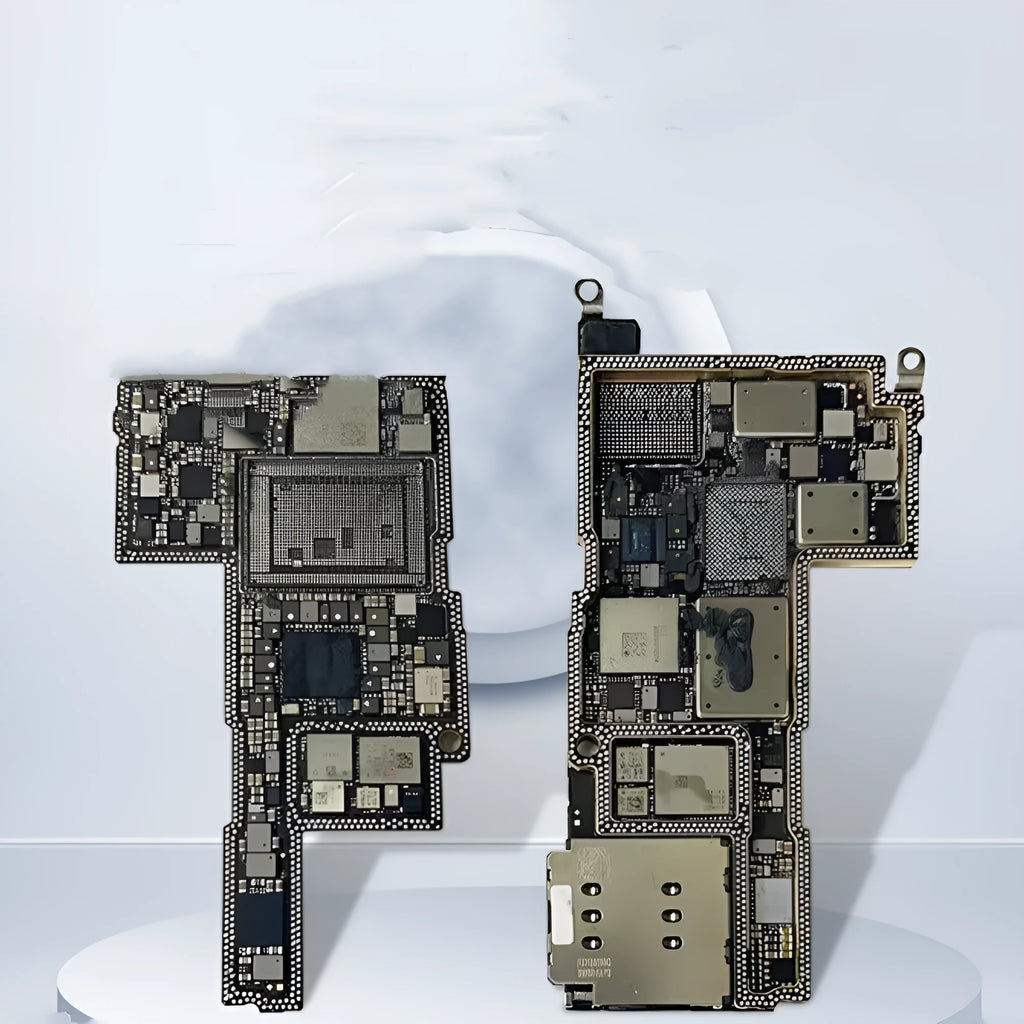 iPhone 12 series silver motherboard replacement component for repair technicians