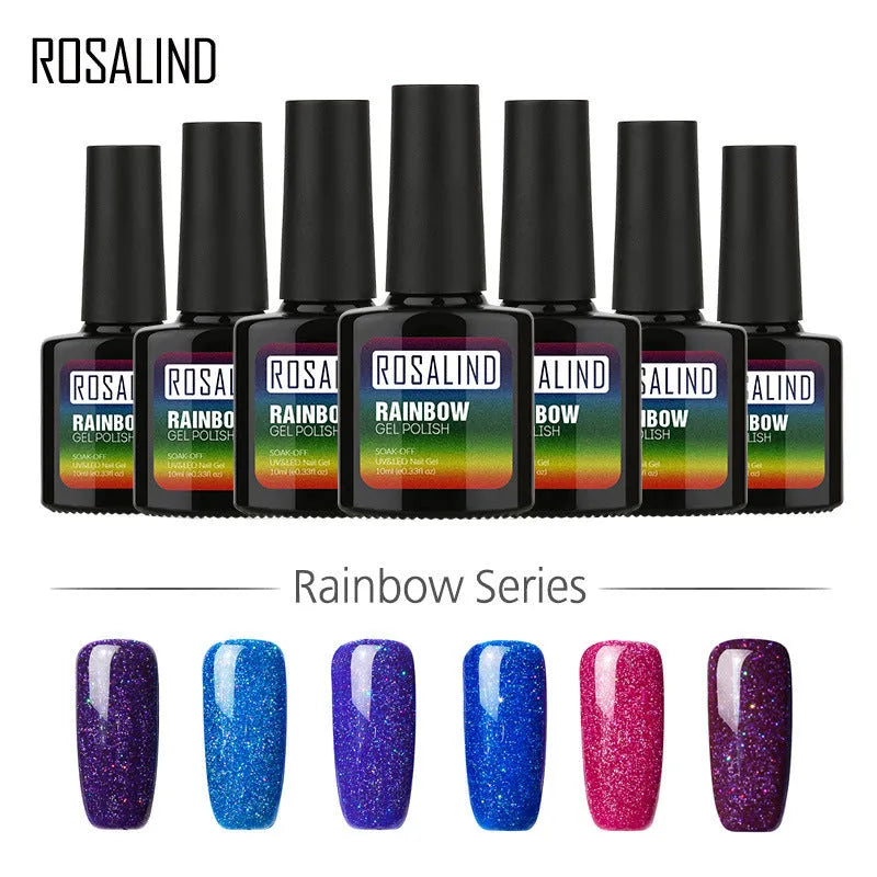 ROSALIND phototherapy gel nail polish bottle in one of 28 colour shades for manicures and pedicures.