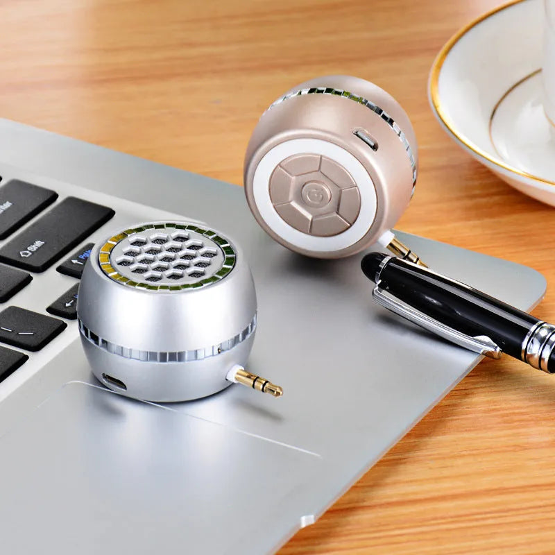 Universal external amplifier speaker in black, local gold, and rose gold colour options
