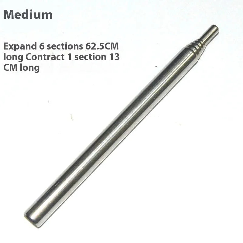 Stainless steel outdoor fire blowing stick camping picnic tool portable ultra-light reusable
