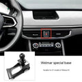 GOODWAY car dashboard mobile phone holder bracket with 360-degree rotating mount for E5, W6, EX5 and EX6 models