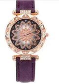 Ladies diamond fashion watch with round 32mm dial, waterproof to 30 metres, available in nine colours