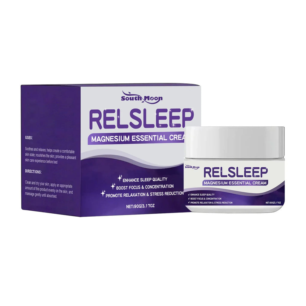Sleep Magnesium Essence Cream Gentle And Soothing with honey 90g jar for face and body