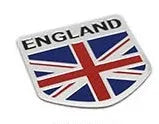 Alloy national flag car decoration metal sticker badge for vehicle exterior in multiple style options