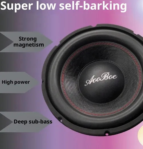 5.25-inch full-range speaker with 80 magnet or 100 magnet options for car and home audio