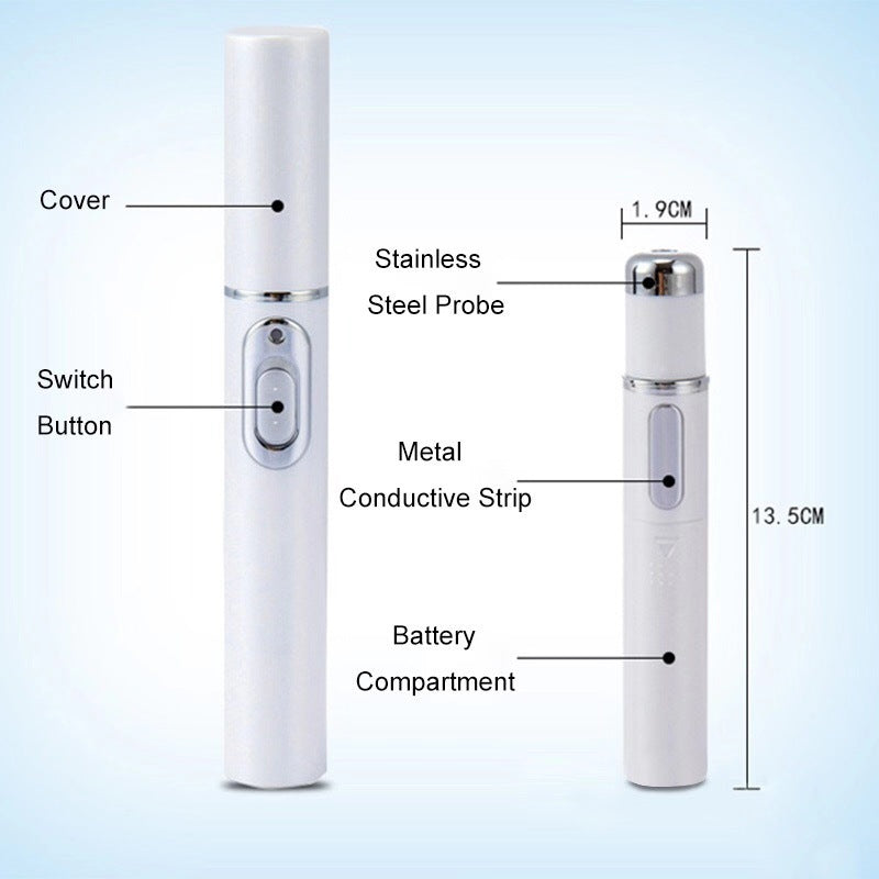 Blue Light Therapy Acne Laser Pen: Portable Scar & Wrinkle Removal Treatment Device for Flawless Skin Care Beauty Equipment