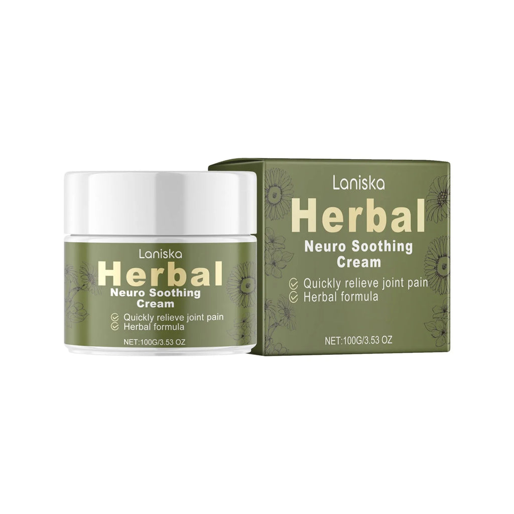 100g jar of external body care cream with arnica, pepper and mugwort extracts