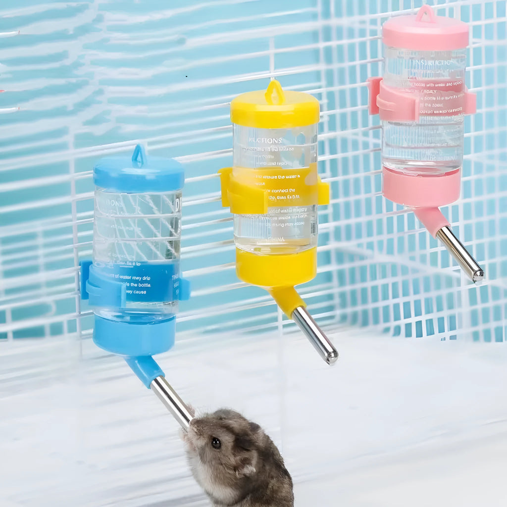 Plastic pet water bottle with ball kettle leak-proof design in various colours and sizes.