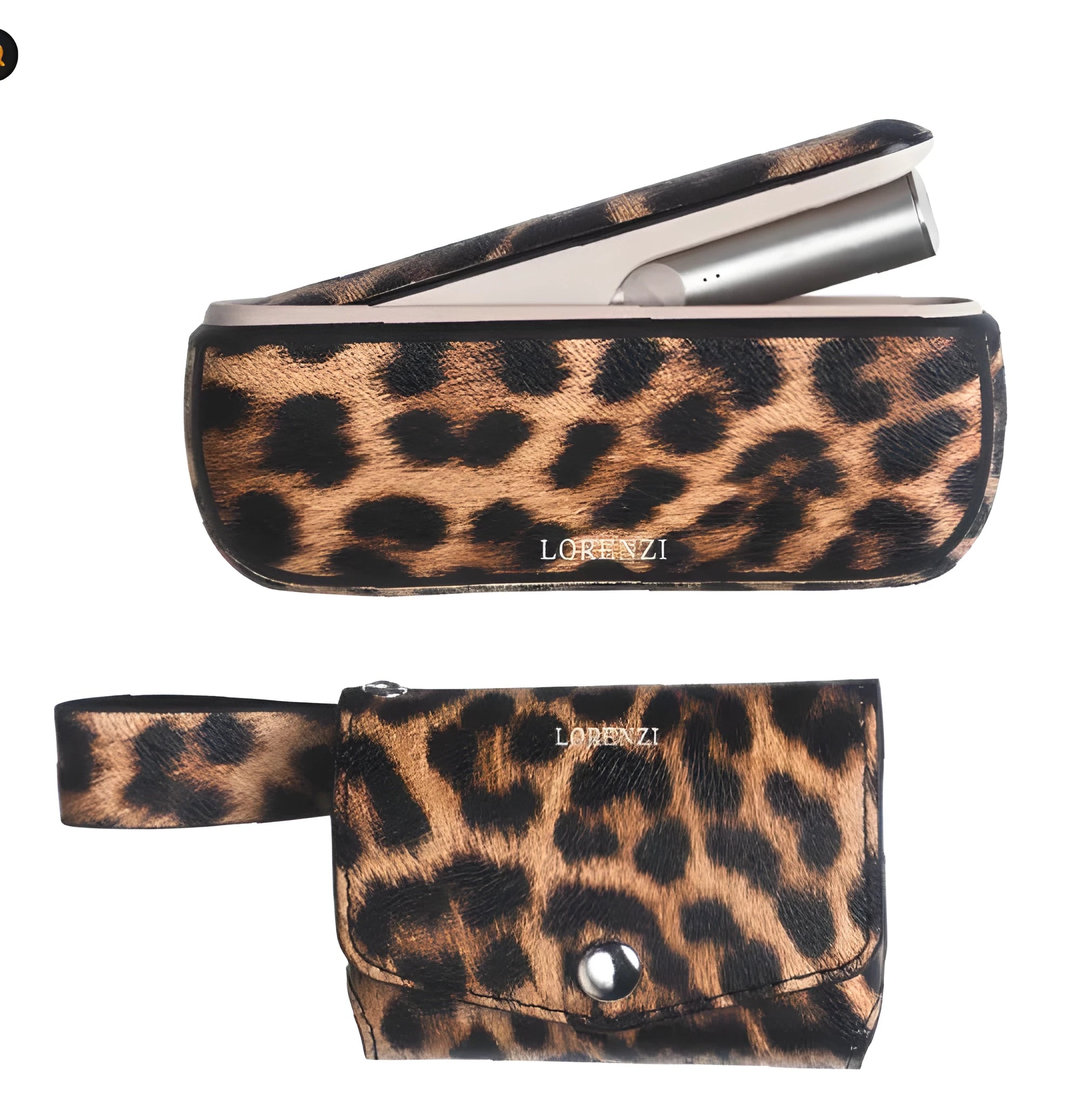 Light Luxury Storage Protective Bag in Leopard print and Yellow colour options with zip closure.