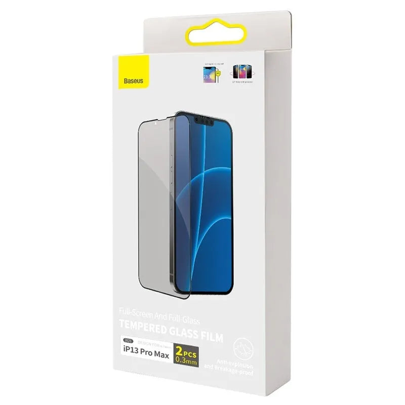 0.23mm curved privacy tempered film for iPhone 13 5.4 inch Black front screen protector