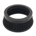 MP09-JJL aluminium air filter cartridge in assorted colours: black, red, blue, and electroplated finishes.
