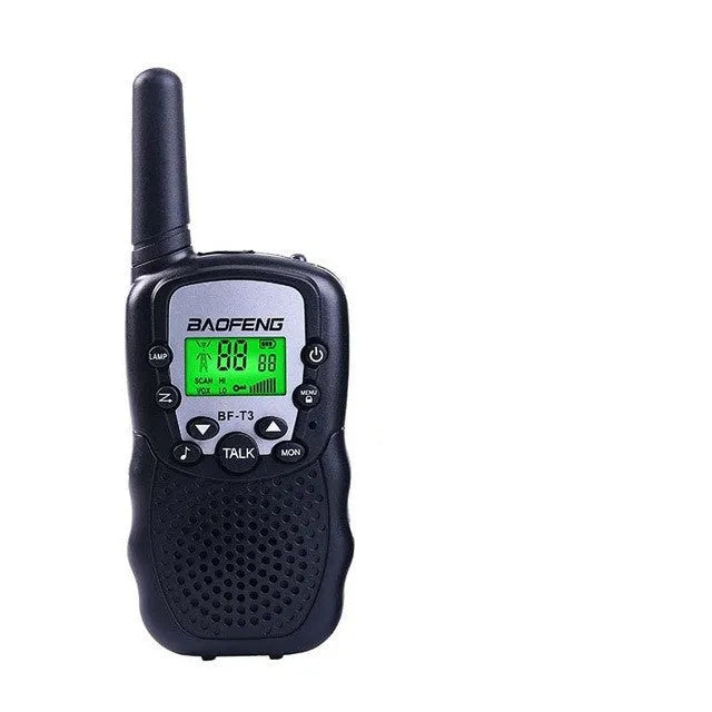 Pair of children's walkie talkies handheld radios in multiple colour options