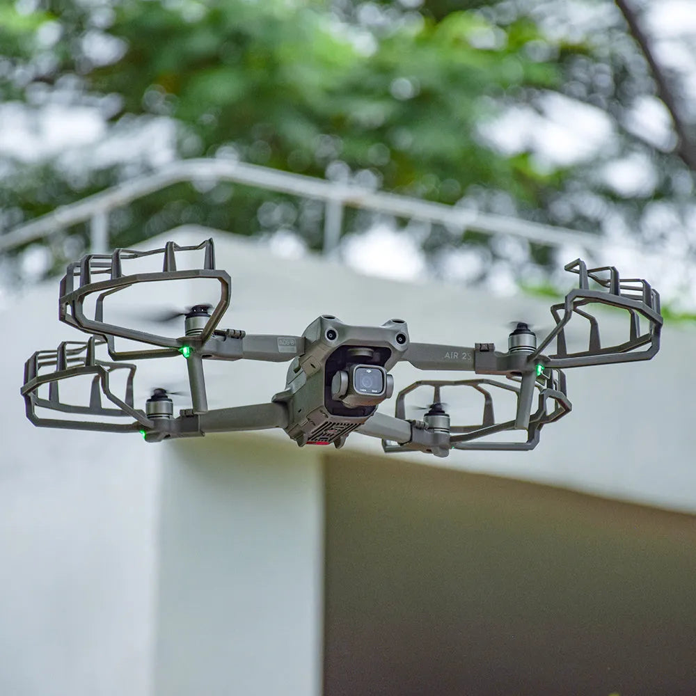 Grey ABS plastic propeller guard ring for DJI Royal Air 2 and Air 2S drone models.