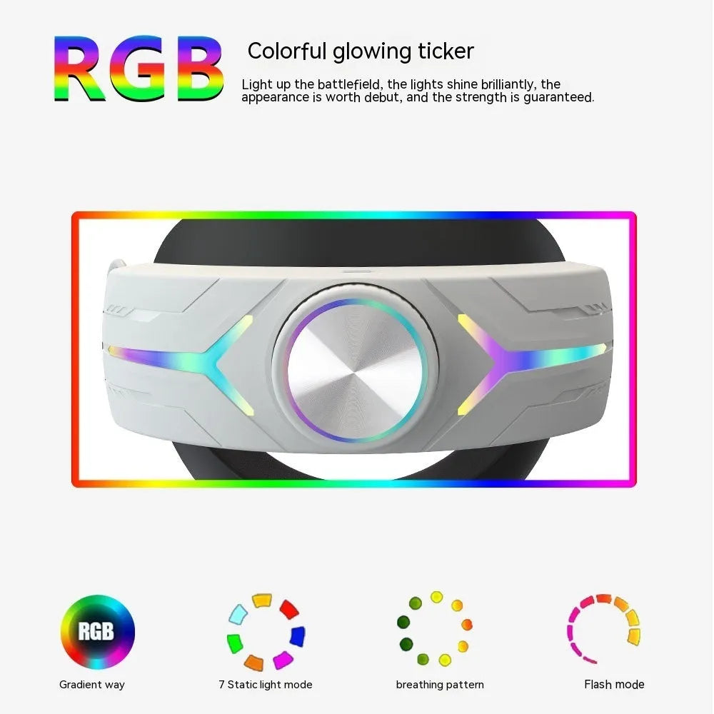 VR headset charging station 8000mAh handheld ABS black white elite colour