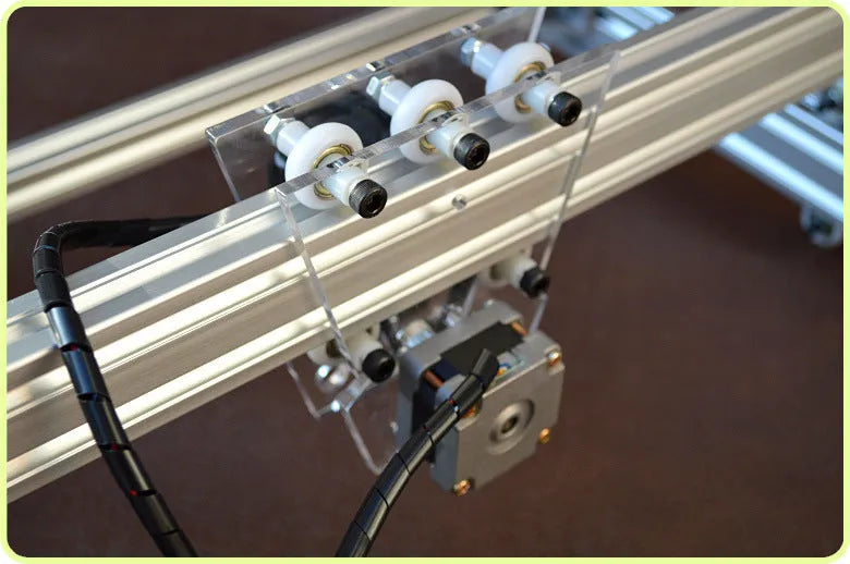 Miniature laser engraving machine with 3000mw specification and 400x300mm bottom plate