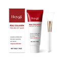 50g jar of collagen peeling off mask with brush applicator for facial treatment