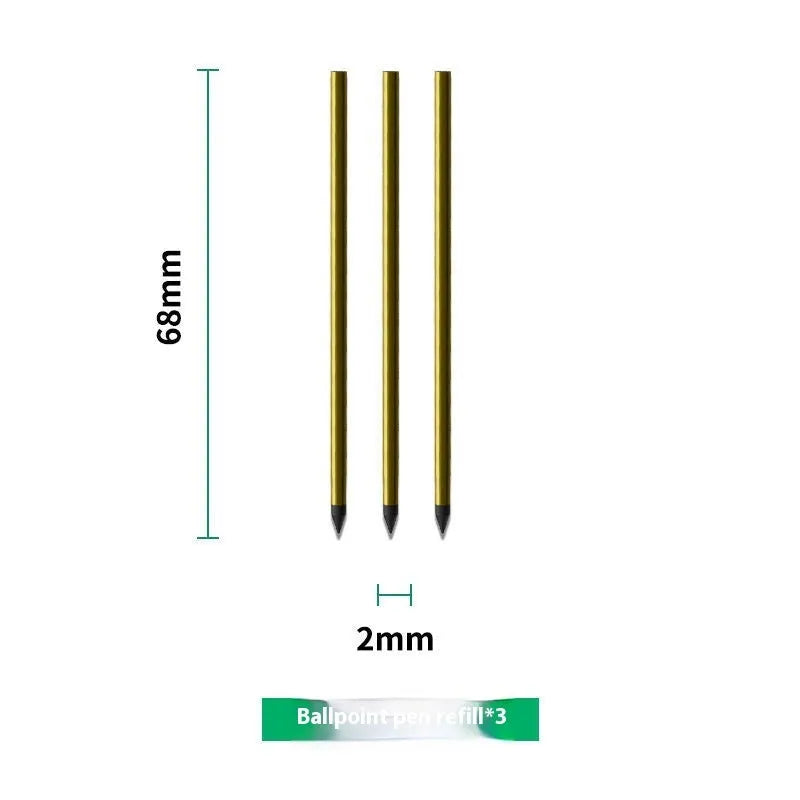 Loose spiral notebook filling paper refill pack with Zodiac Forest paper and metal-core pen refills