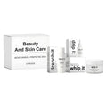 Beauty and skin care set with firming essence, anti-wrinkle cream, and rejuvenation cream