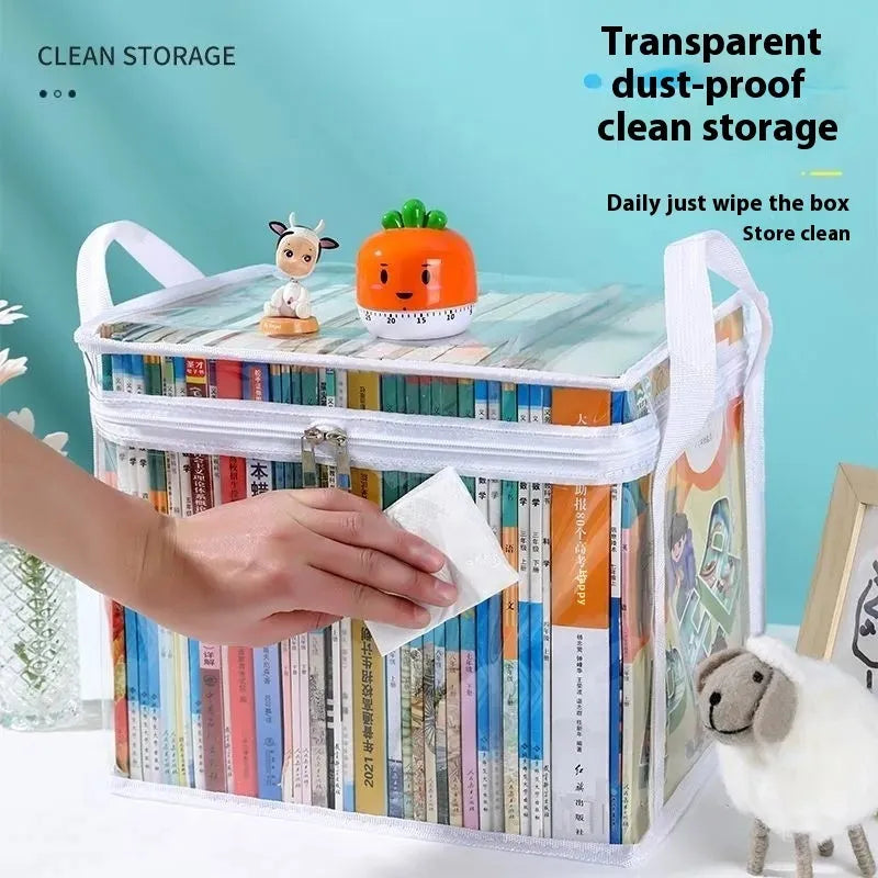 Large foldable PVC water buggy bag with transparent panels showing 24 litre capacity and 38x24x32cm dimensions
