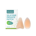 Silicone privacy invisible sticker set showing droplet and Y-shape designs for device cameras and screens