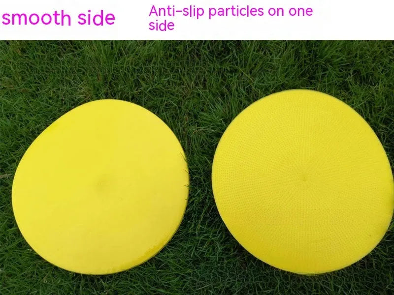 23cm diameter multi-colour football landmark pad flat disc for field sports training