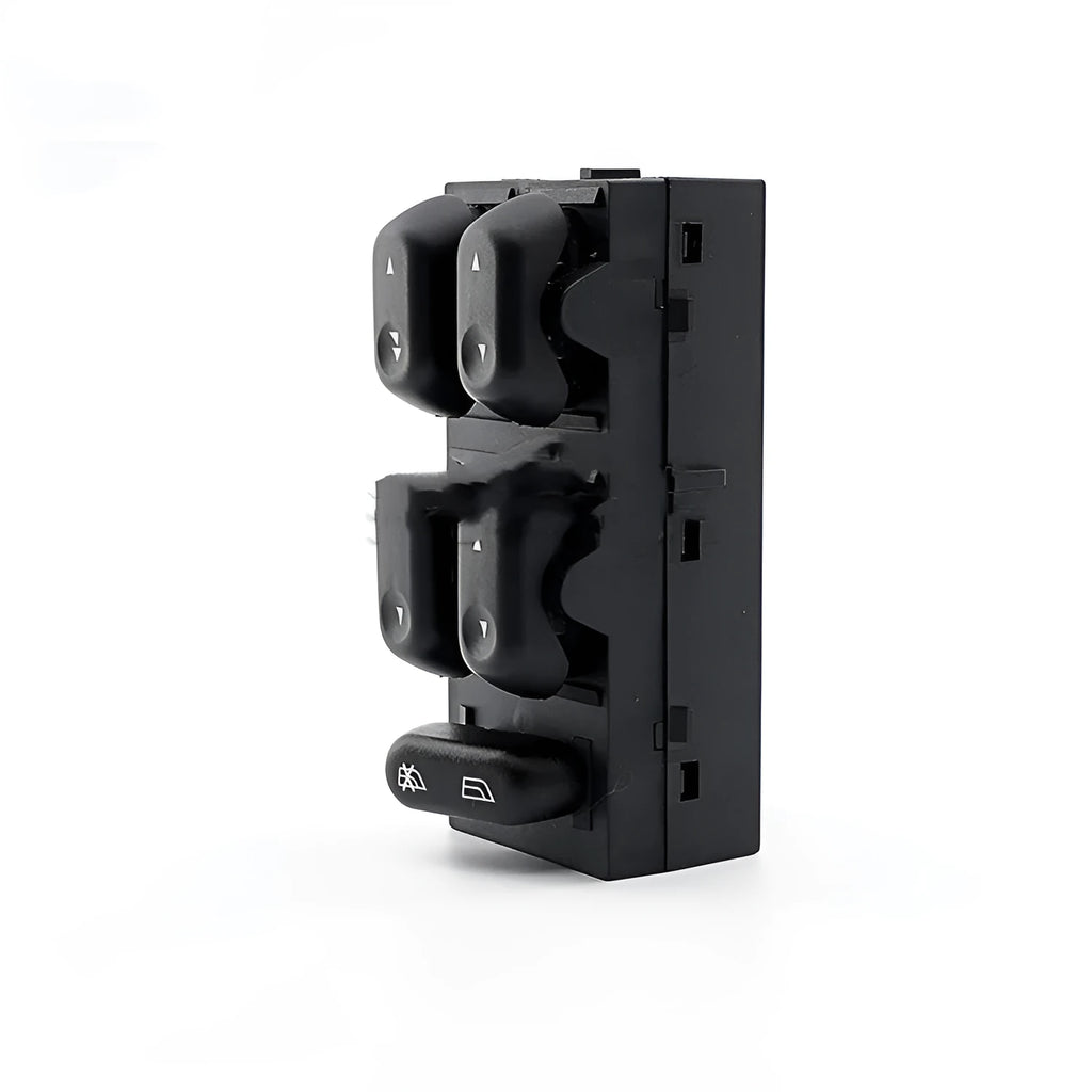 Black electric car window switch for Ford models made of ABS