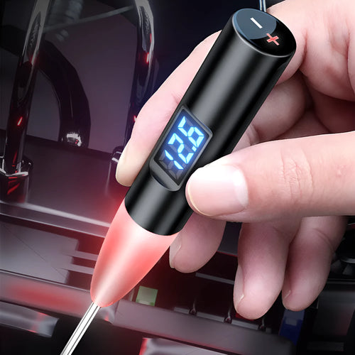 Auto measuring pen with TPU body and spring wire for 12V 24V circuit testing