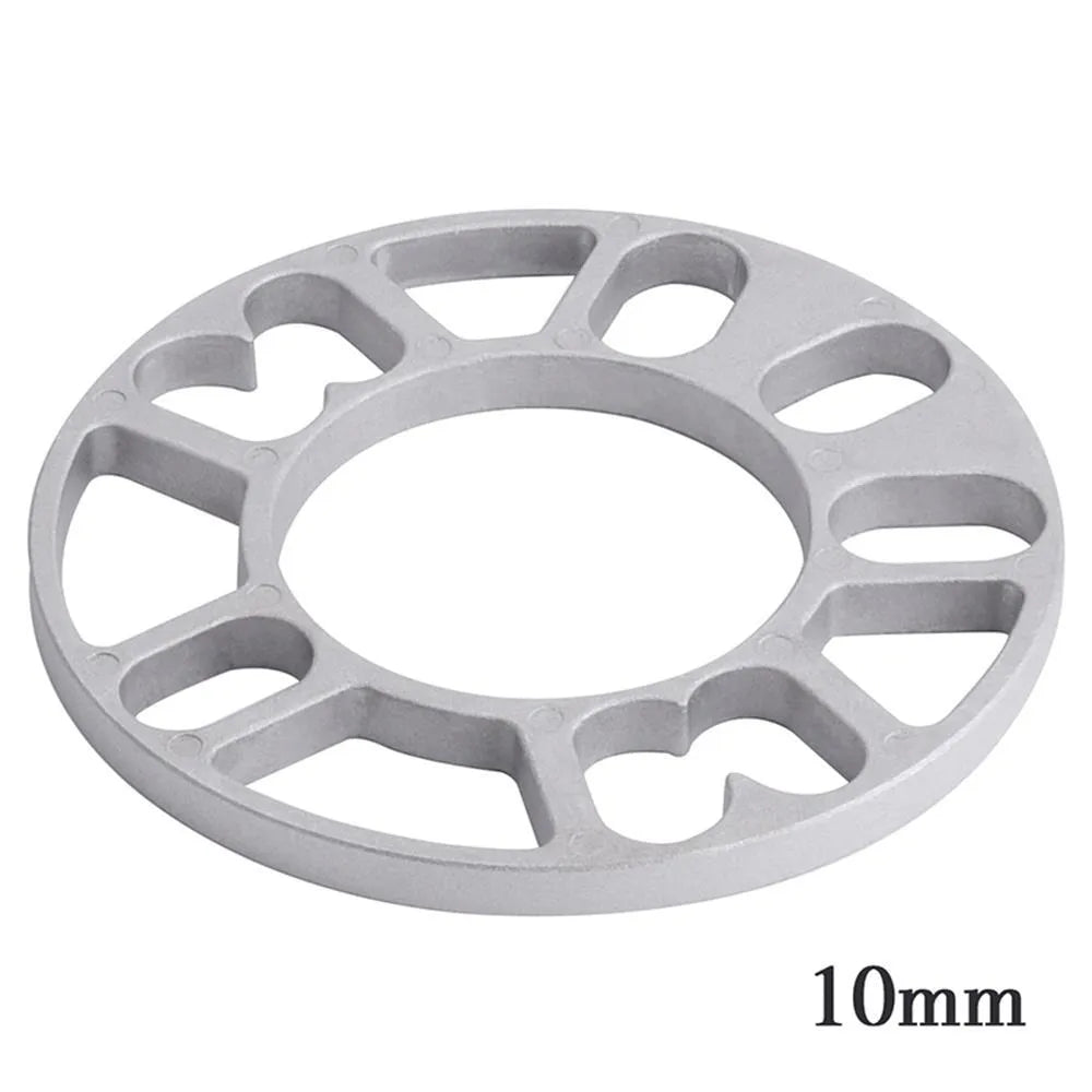 Automotive wheel hub widening gasket spacer in multiple thickness options for wheel modification