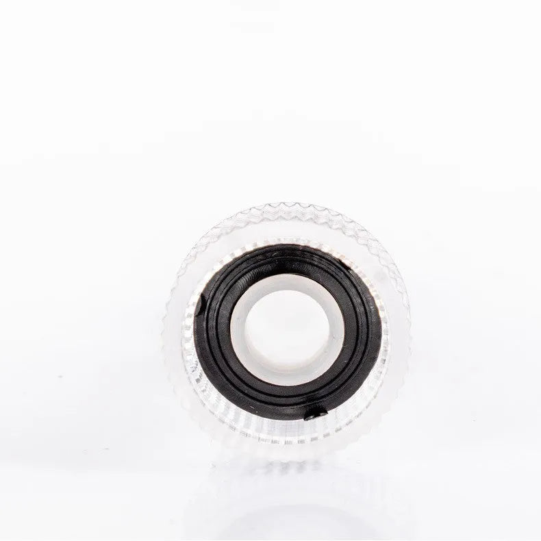 Transparent plastic inlet joint with filter screen for Karcher pressure washers
