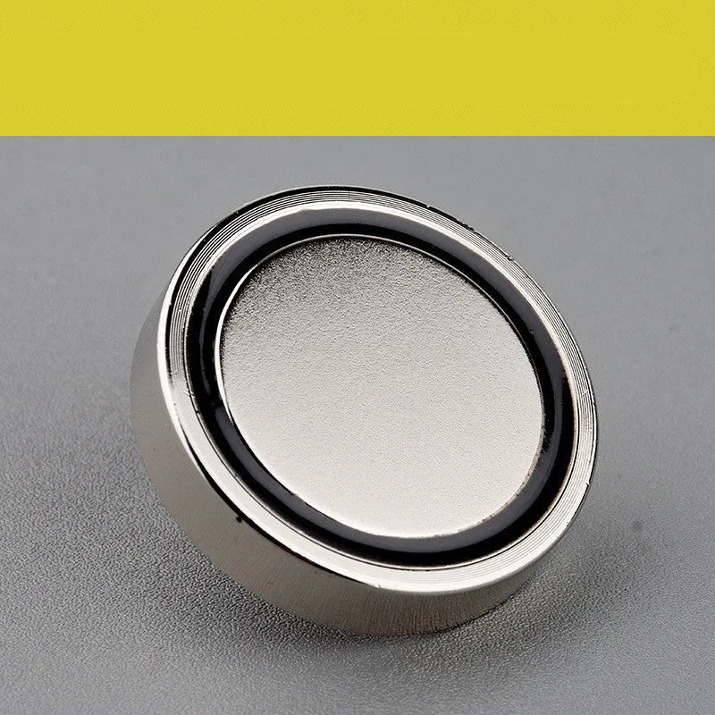 Round neodymium iron boron salvage magnet 60mm diameter 180kg pull with rope and ring