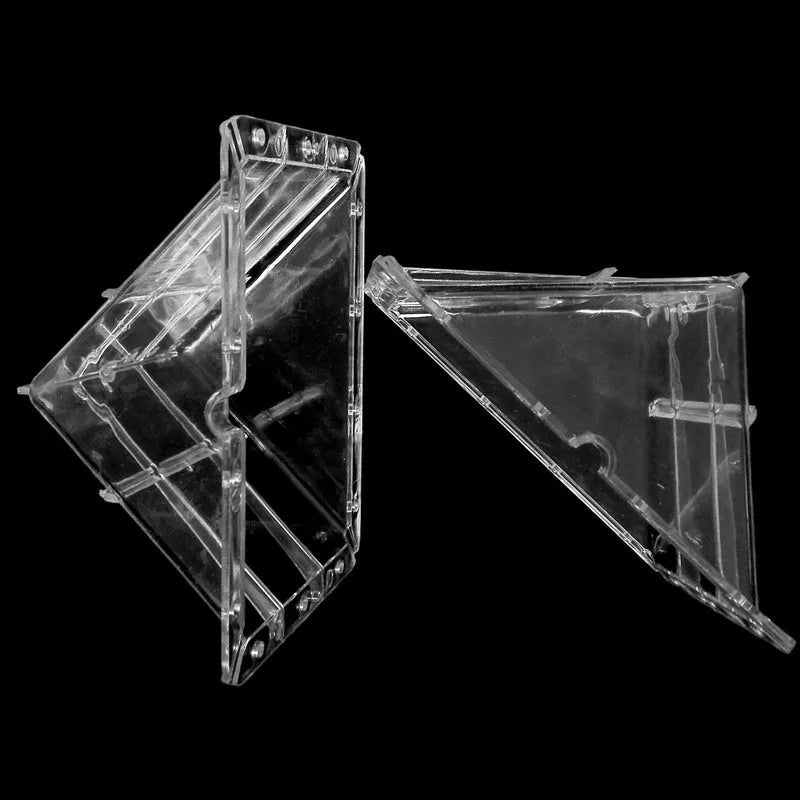 Square plastic watermelon growth mould for creating cube-shaped fruit in agricultural settings