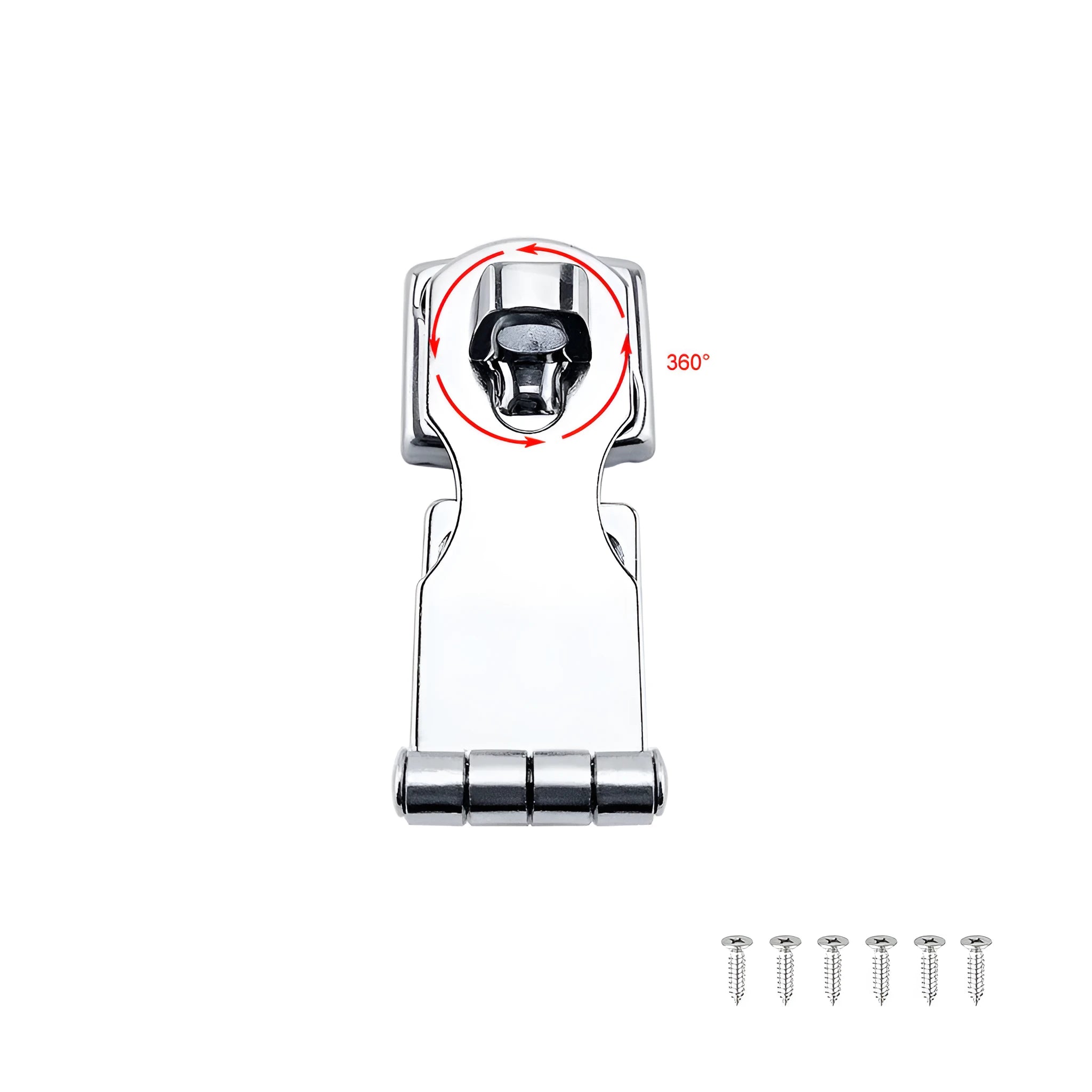304 stainless steel lock latch bolt with mirror finish for doors cabinets security