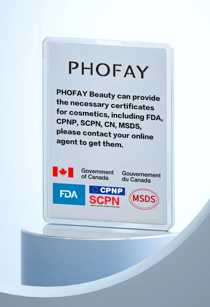 PHOFAY Juicy Lip Oil 4.8ml tube with doe-foot applicator, non-sticky moisturising lip gloss, shades 01-08