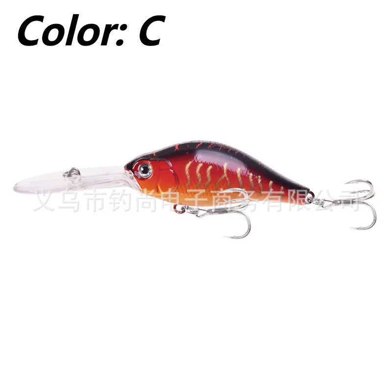 Floating Rock Little Fat Man 10.5cm deep diving fishing lure in multiple colours