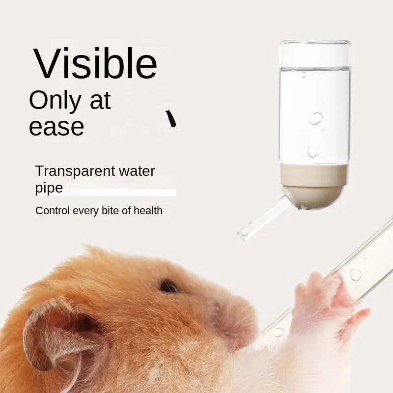 125ml cream cake hamster kettle small pet drinker in high borosilicate glass, 103.5 x 122mm, green pink purple yellow