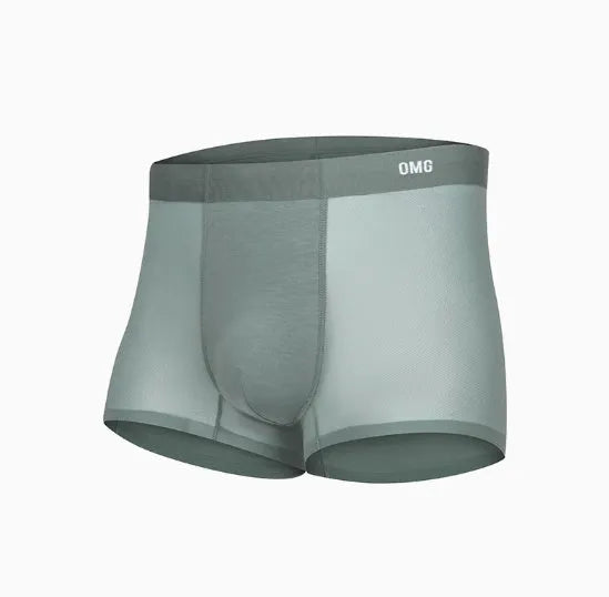 Seamless men's sports underwear in four colours with antibacterial fabric for athletic wear