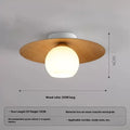 New Chinese style entrance ceiling lamp with 5W bulb, 220V supply and choice of four shade finishes